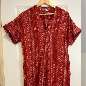 Faherty Sanibel Mini Dress Size S with Pockets